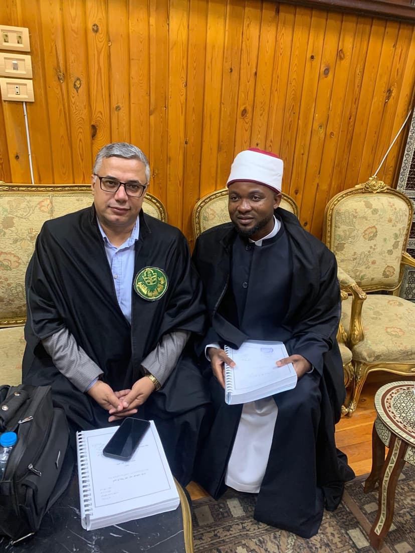 مناقشة الباحث النبيجري بشير